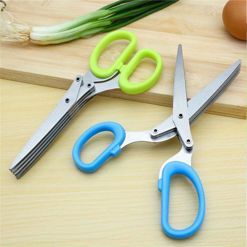 Herb Scissors 5 Blade - 5 ostrza nożyce kuchenne ze stali