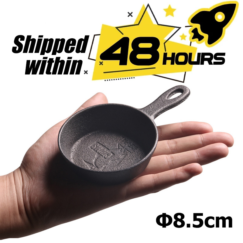 Cast Iron Skillet - Patelnia żeliwna 8,5 cm, nieprzywierająca mini
