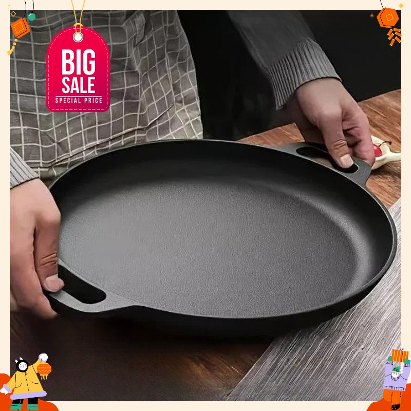 Cast Iron Skillet - Patelnia żeliwna nieprzywierająca do pizzy, jajek,