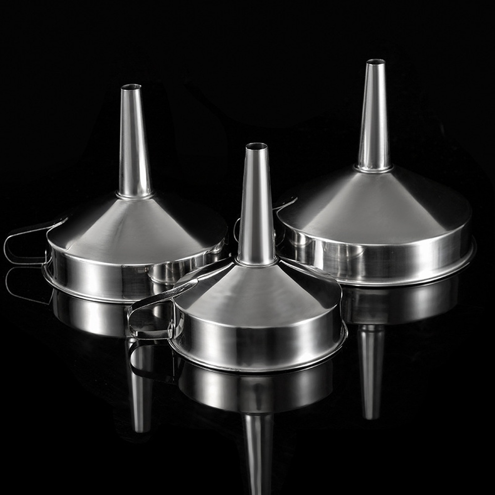 Kitchen Hanging Gadgets - 1 szt. Stalowy lejek do oleju