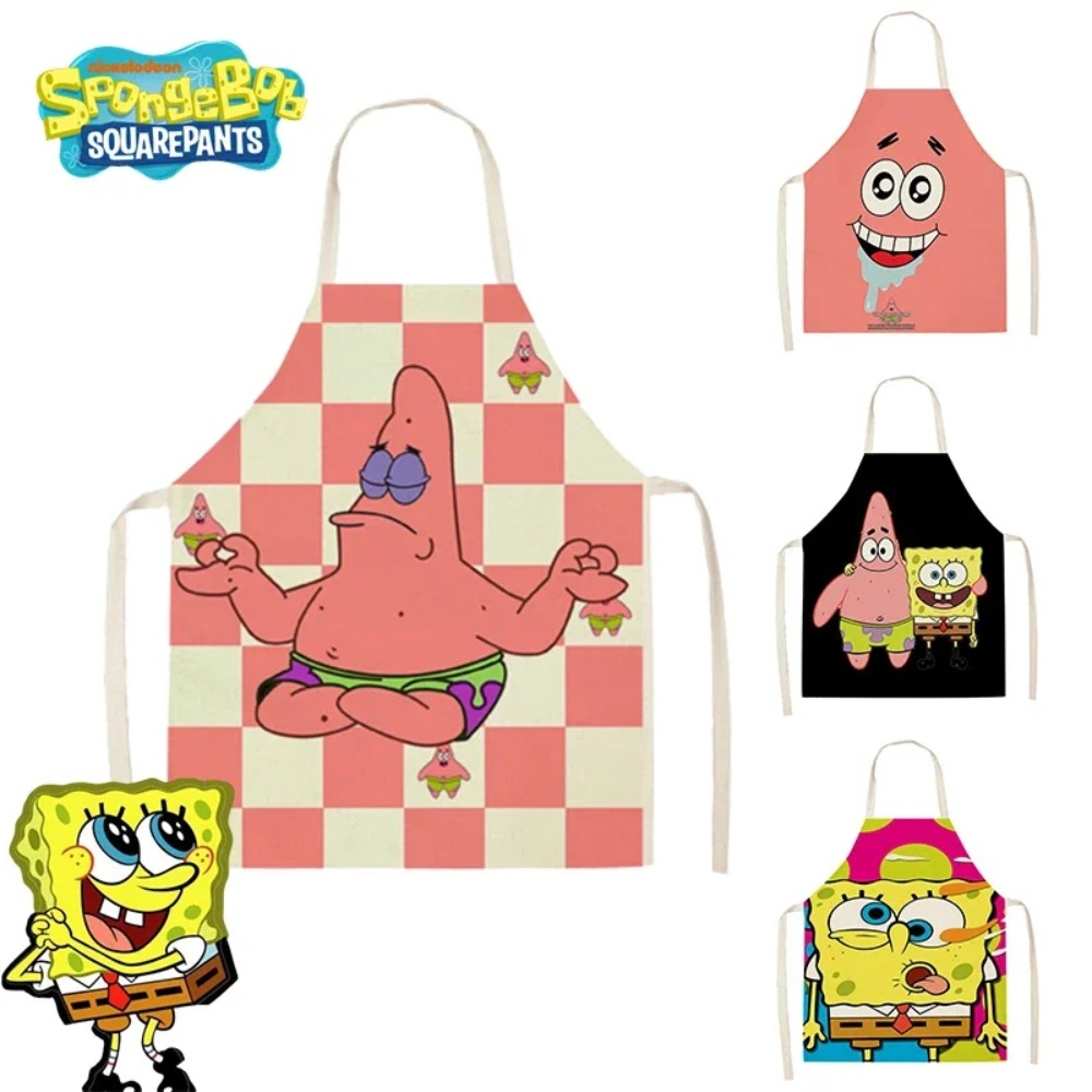 Kitchen Gadgets And Accessories - Fartuchy kuchenne SpongeBob Patrick dla dorosłych,