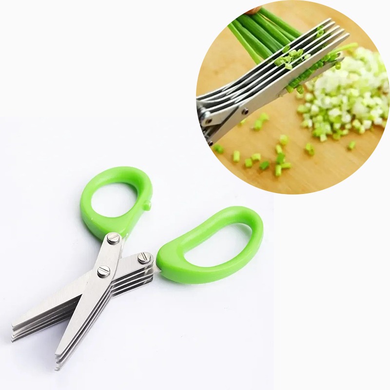 Herb Scissors 5 Blade - Nożyczki do ziół oszczędzające czas, 5
