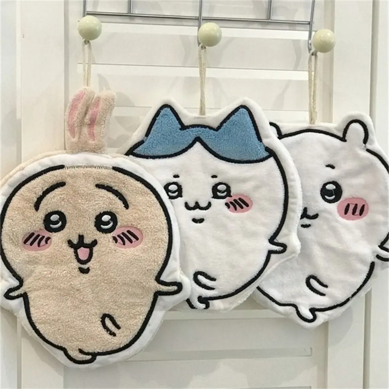 Kitchen Hanging Gadgets - Chiikawa Usaqi Xiaobajii Uroczy Ręcznik do
