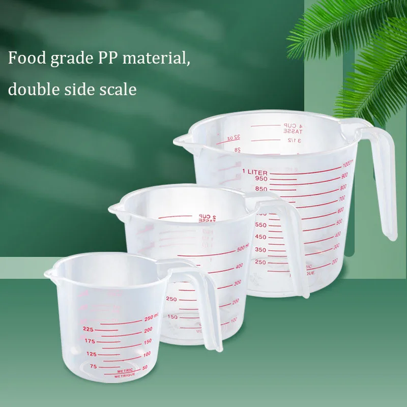 Kitchen Gadgets Under 500 - Kubek odmierzający 250/500/1000ML, silikonowe miarki i