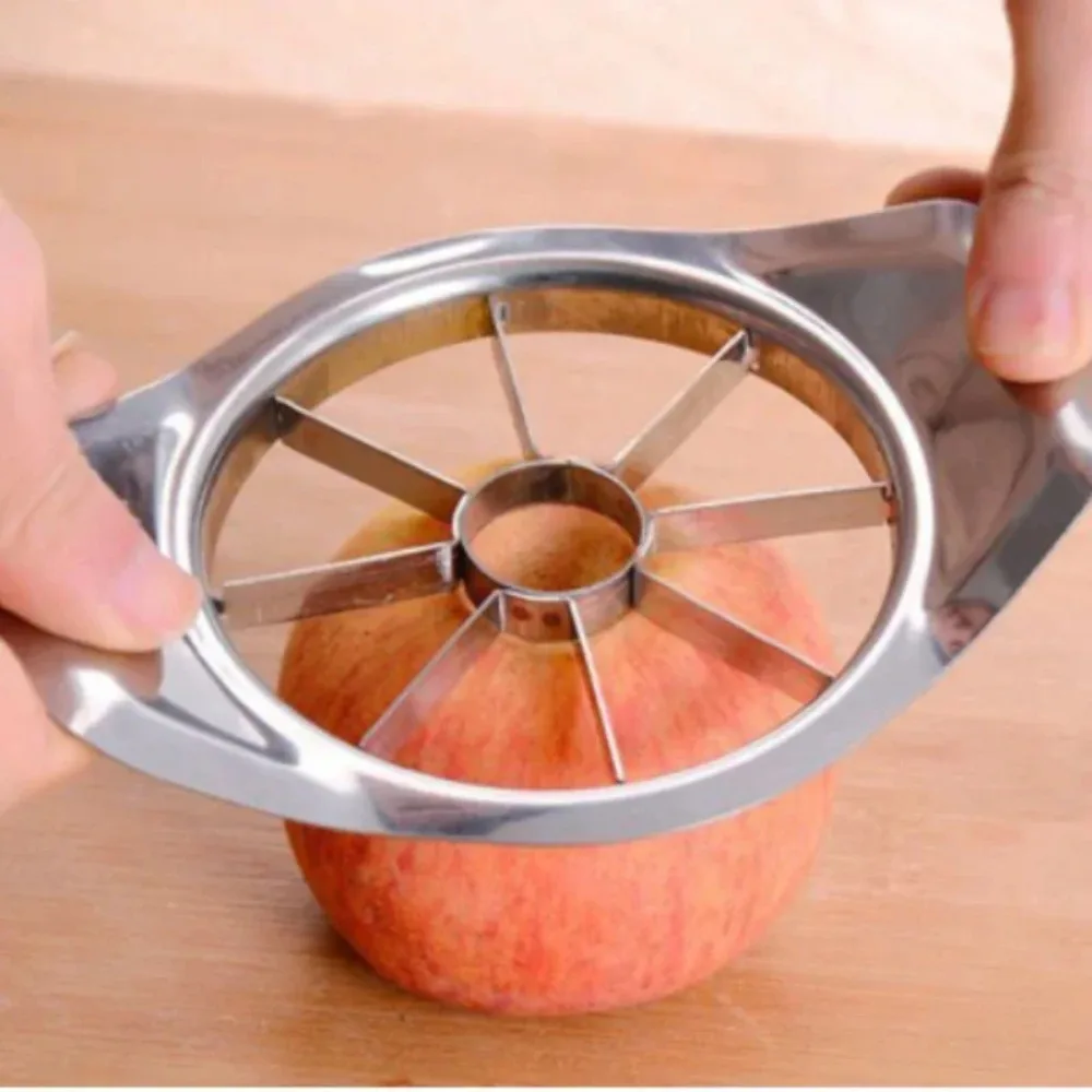 Apple Corer Slicer - Przybory kuchenne ze stali nierdzewnej z