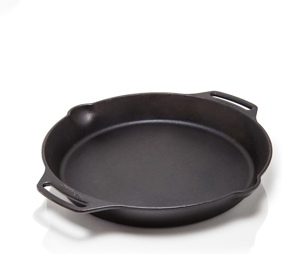 Cast Iron Skillet - 14-calowa patelnia żeliwna, wstępnie odtłuszczona, idealna