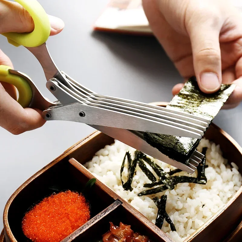 Herb Scissors 5 Blade - 5 ostrza nożyczki kuchenne nóż do
