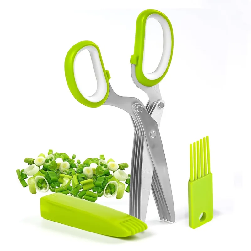 Nożyczki do ziół ze stali nier – Herb Scissors 5 Blade recenzja i cena