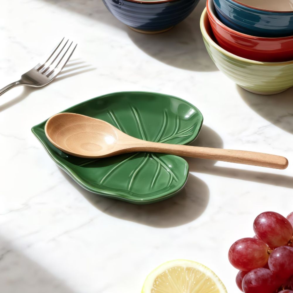 Ceramiczny uchwyt na łyżkę w k – Kitchen Gadgets Green recenzja i cena