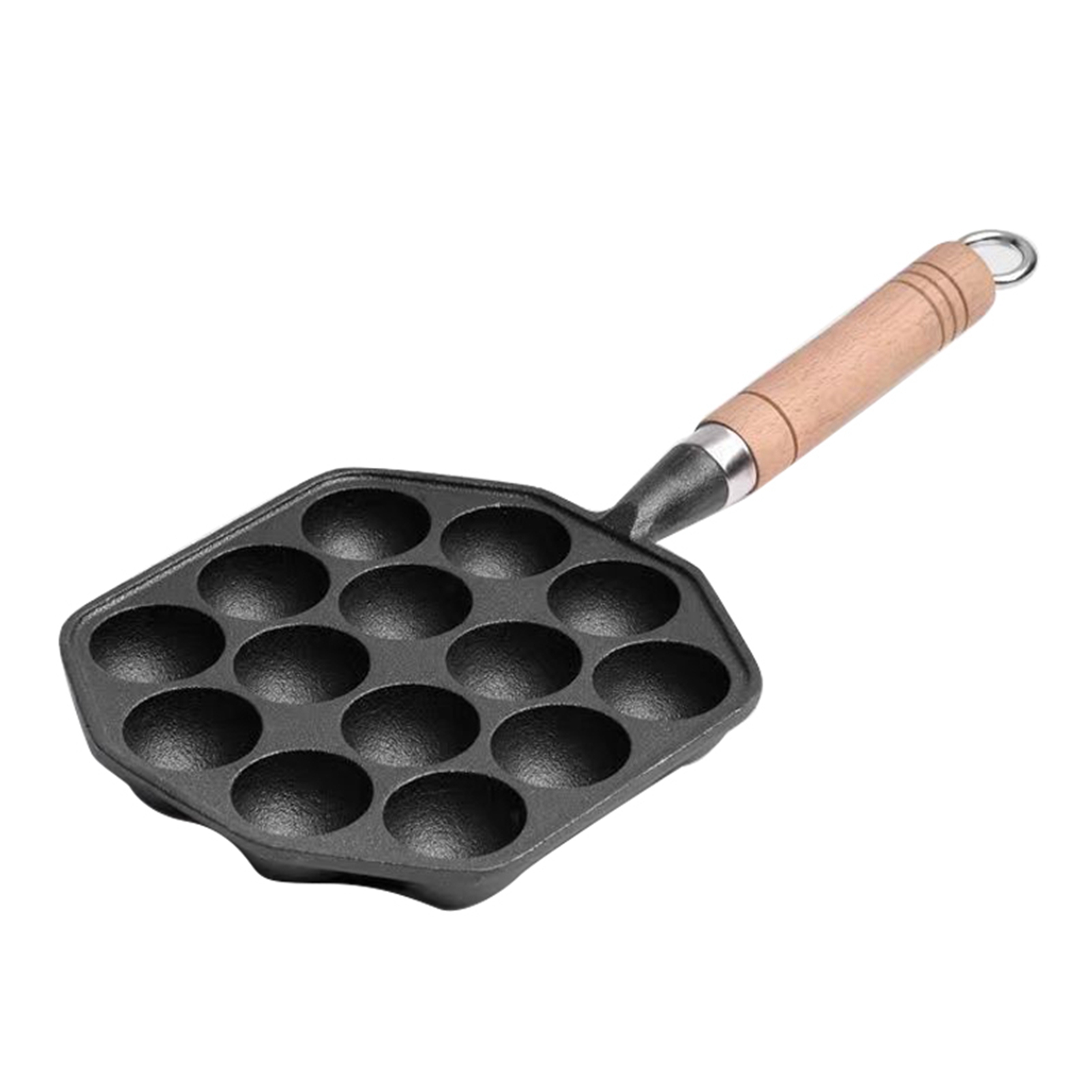 14-otworowa patelnia Takoyaki  – Cast Iron Skillet recenzja i cena