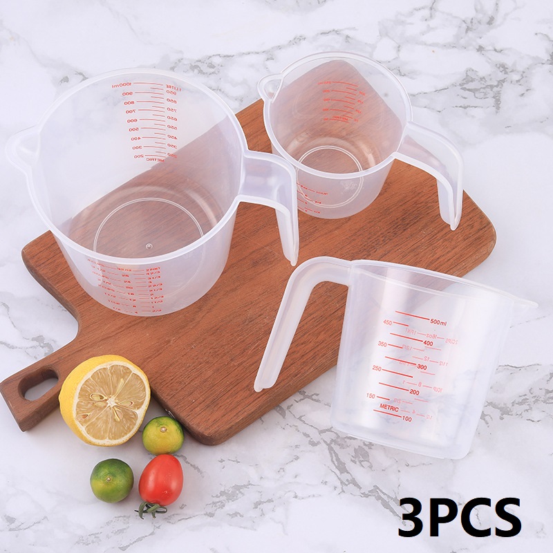 3 SZTUK 250/500/1000ML Miarka  – Kitchen Gadgets Under 500 recenzja i cena