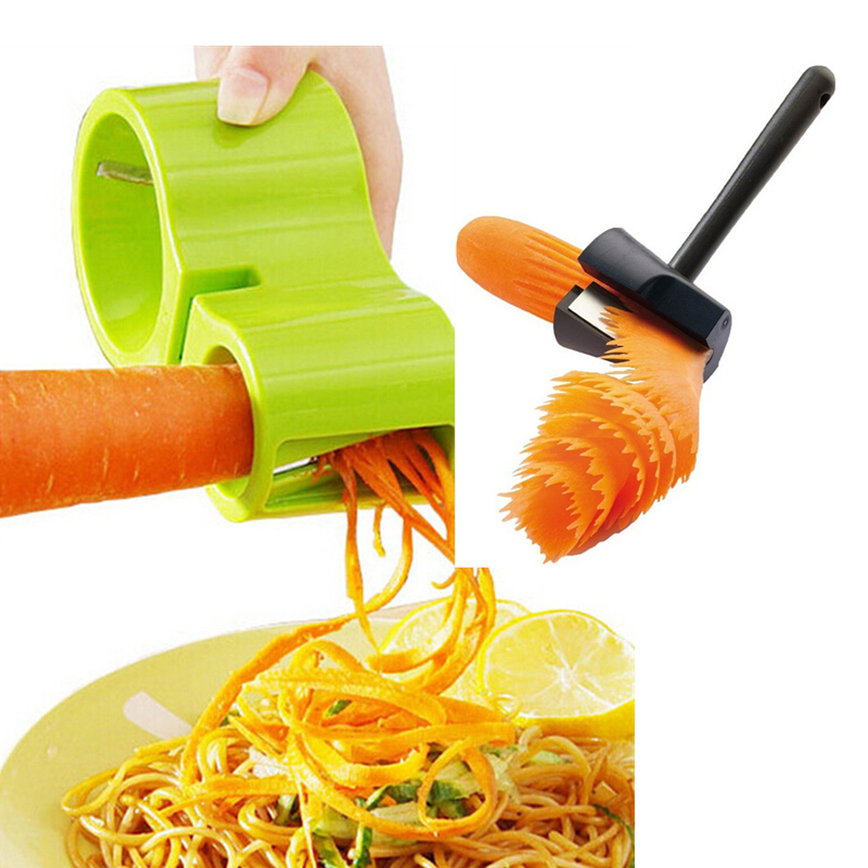 Ząbkowane noże do obierania wa – Household Kitchen Gadgets Vegetable Cutter Silk Cutter recenzja i cena