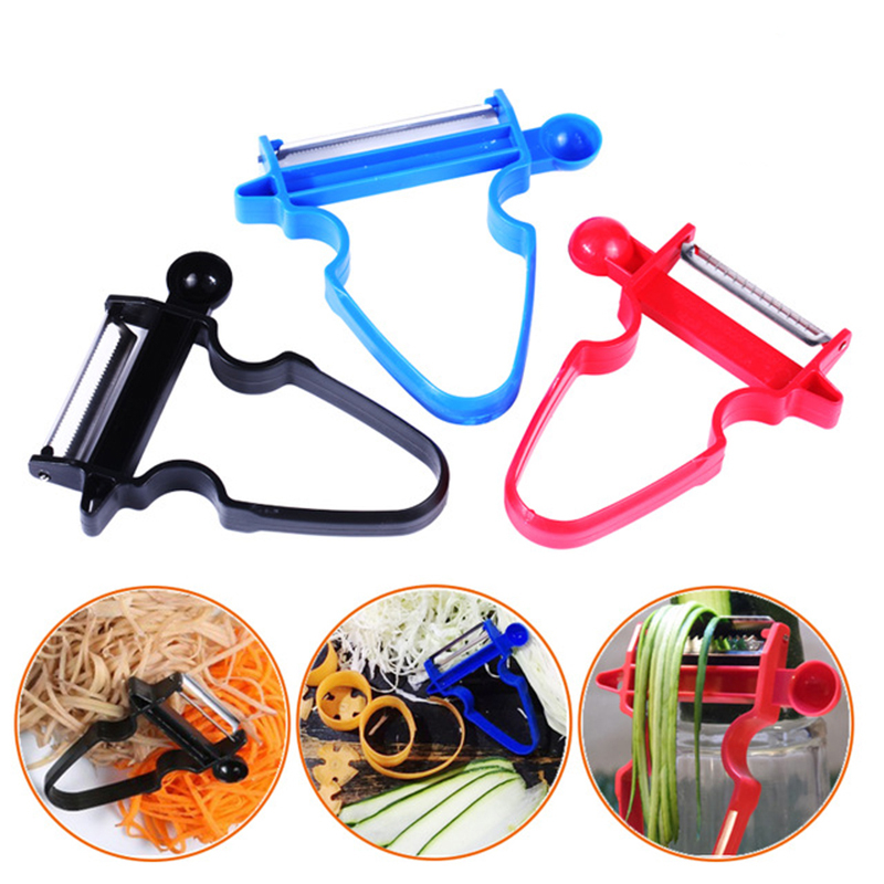 Ząbkowane noże do obierania wa – Household Kitchen Gadgets Vegetable Cutter Silk Cutter recenzja i cena