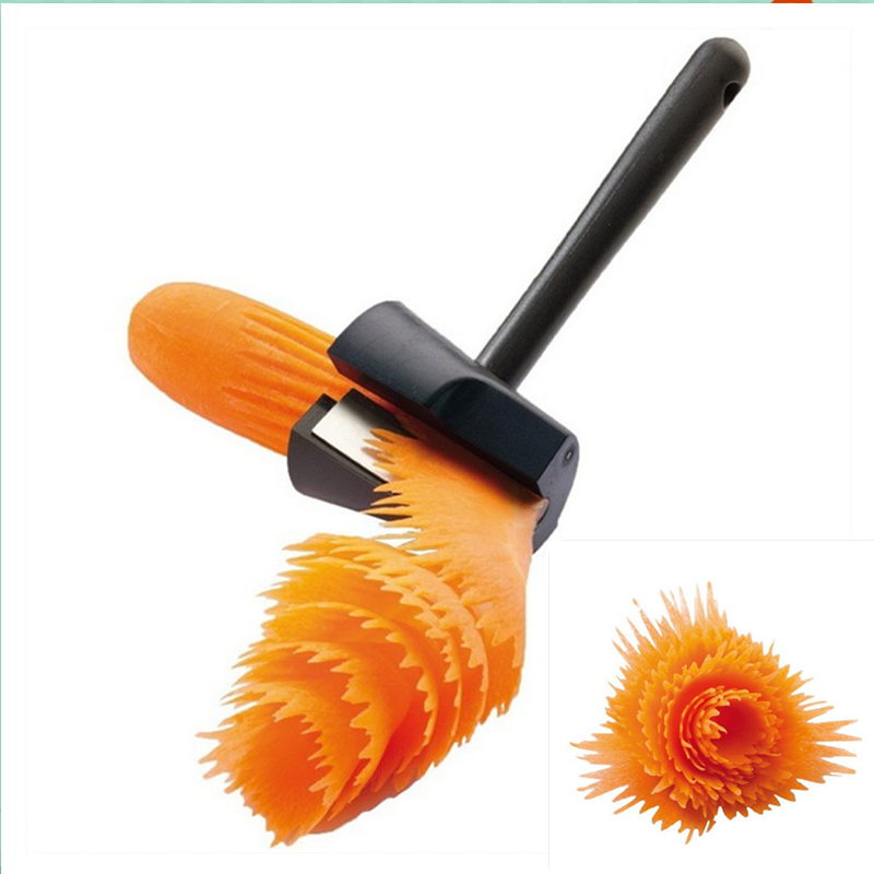 Ząbkowane noże do obierania wa – Household Kitchen Gadgets Vegetable Cutter Silk Cutter recenzja i cena