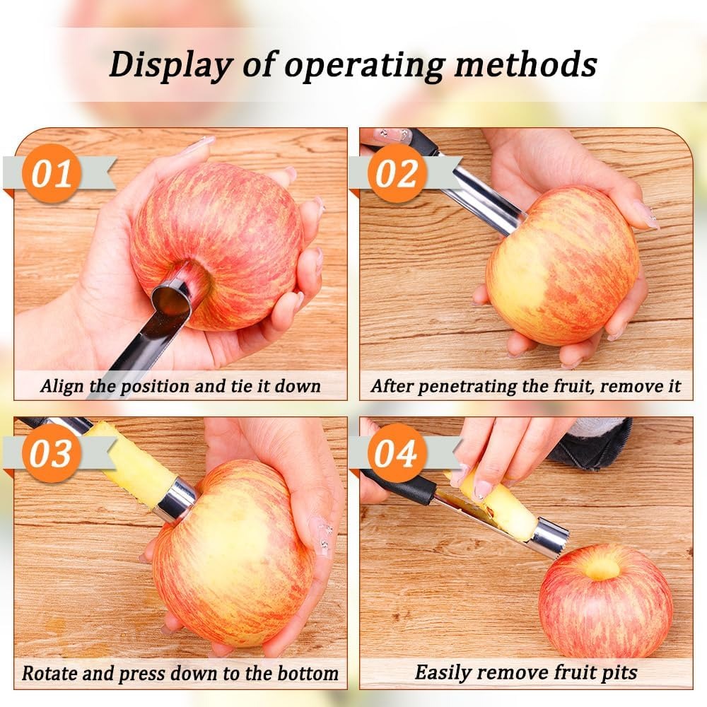 Apple Cupcake Corer, Fruit Veg – Apple Corer Slicer recenzja i cena