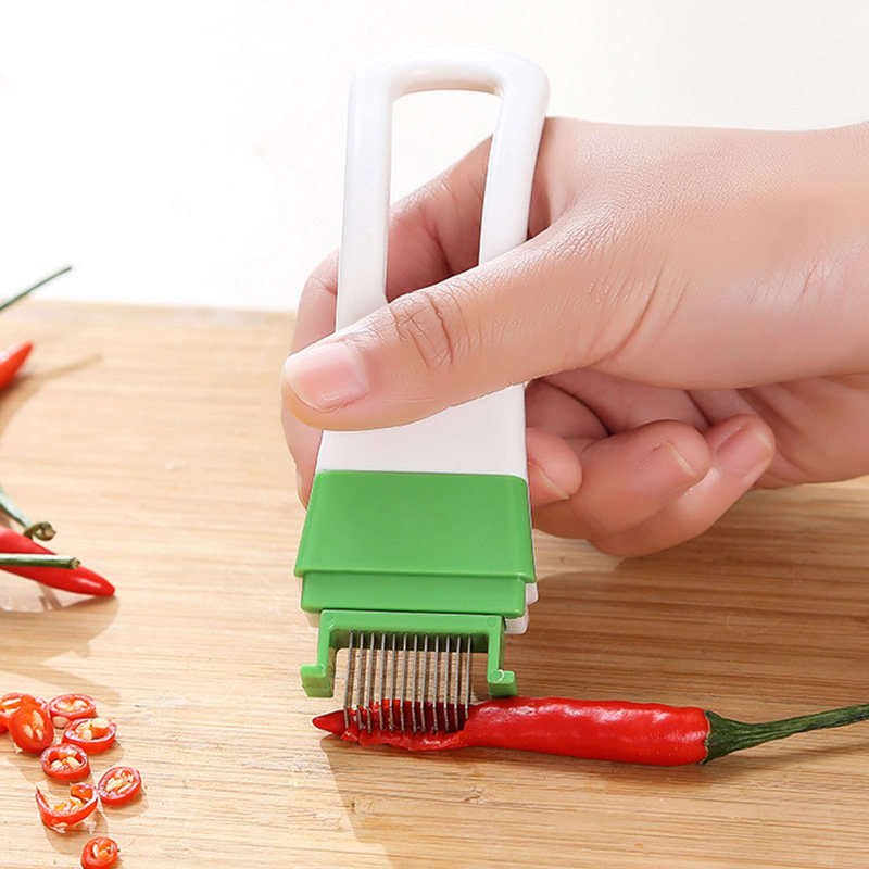 Nóż do szatkowania cebuli, wie – Kitchen Gadgets Green recenzja i cena