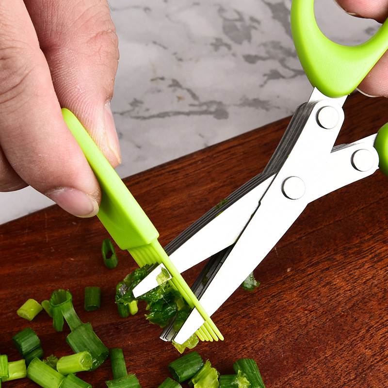 Nierdzewne wielowarstwowe noży – Herb Scissors 5 Blade recenzja i cena
