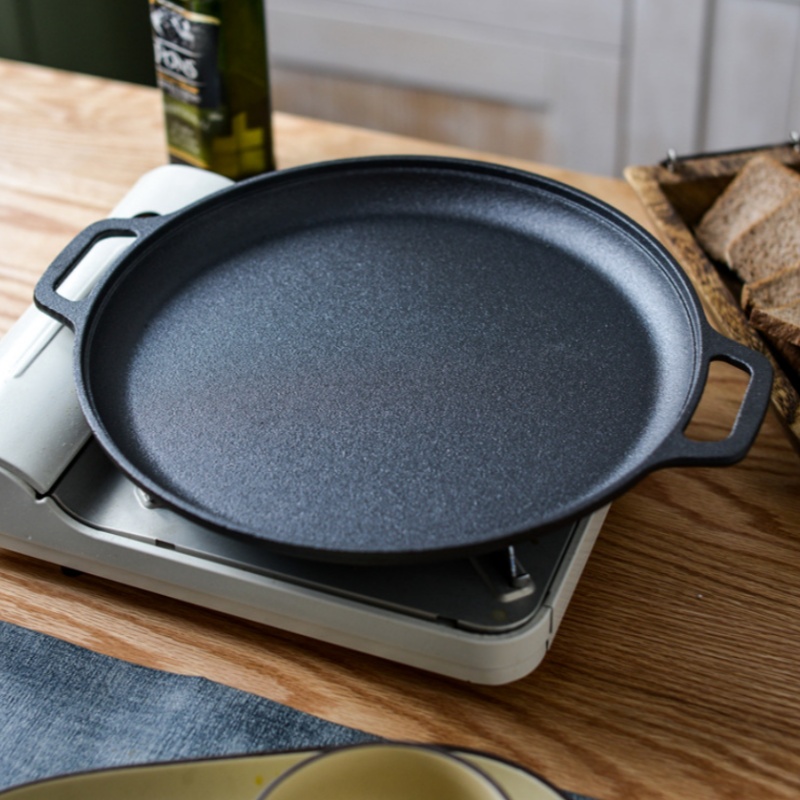 JUSTINLAU Patelnia z dwoma uch – Cast Iron Skillet recenzja i cena