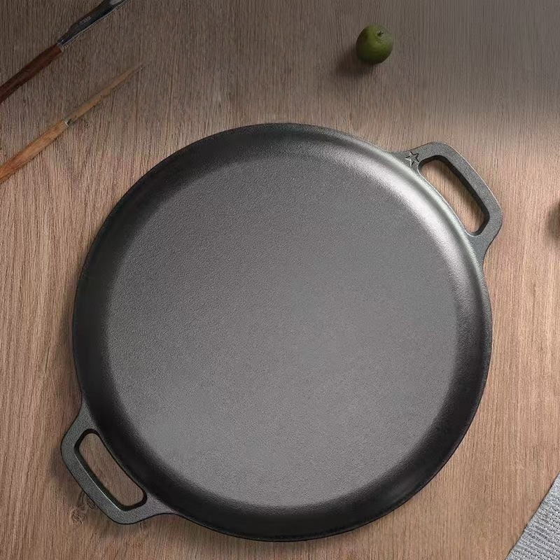 JUSTINLAU Patelnia z dwoma uch – Cast Iron Skillet recenzja i cena