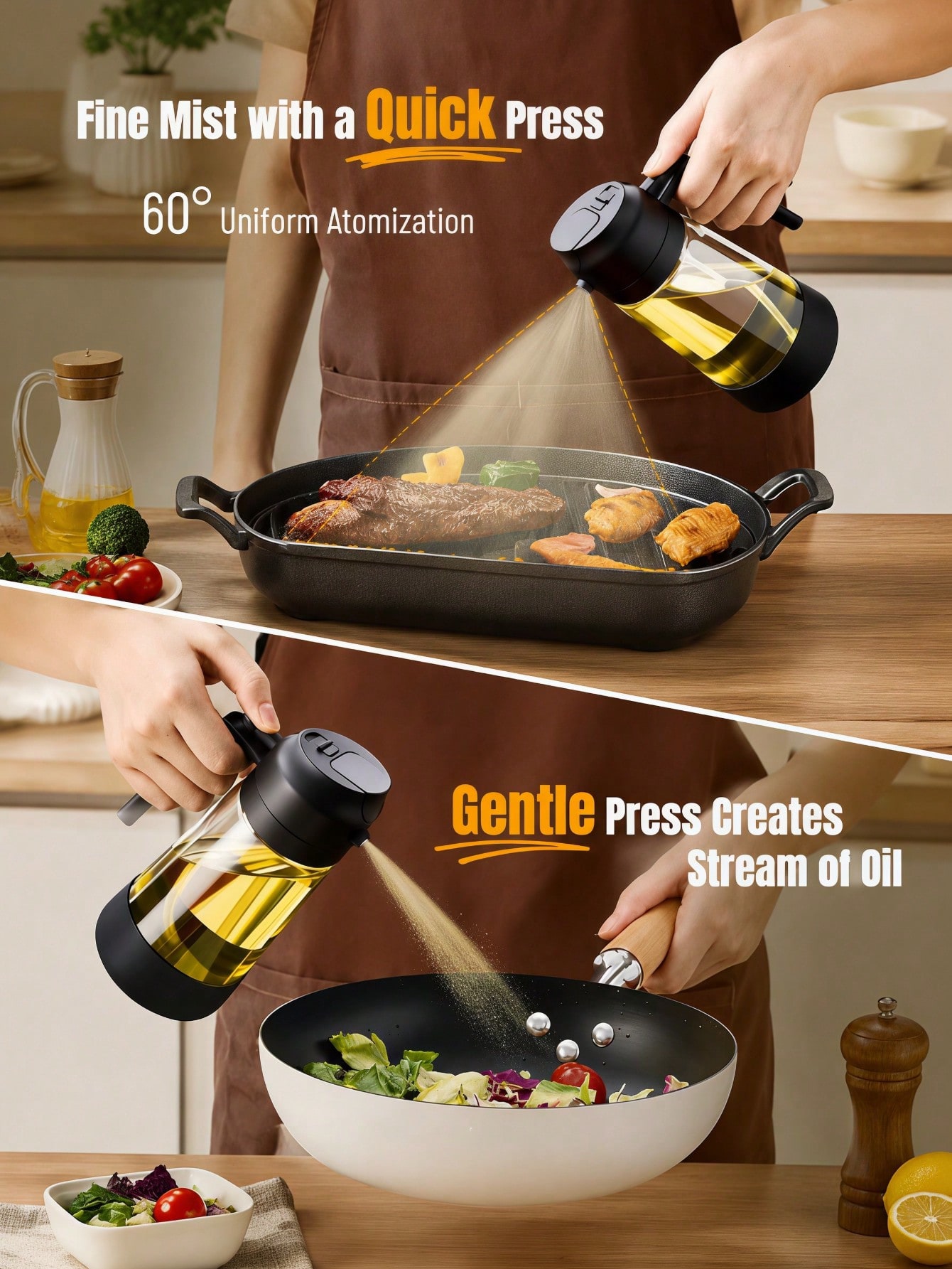 2 sztuki rozpylacza oleju i do – Kitchen Gadgets To Have recenzja i cena