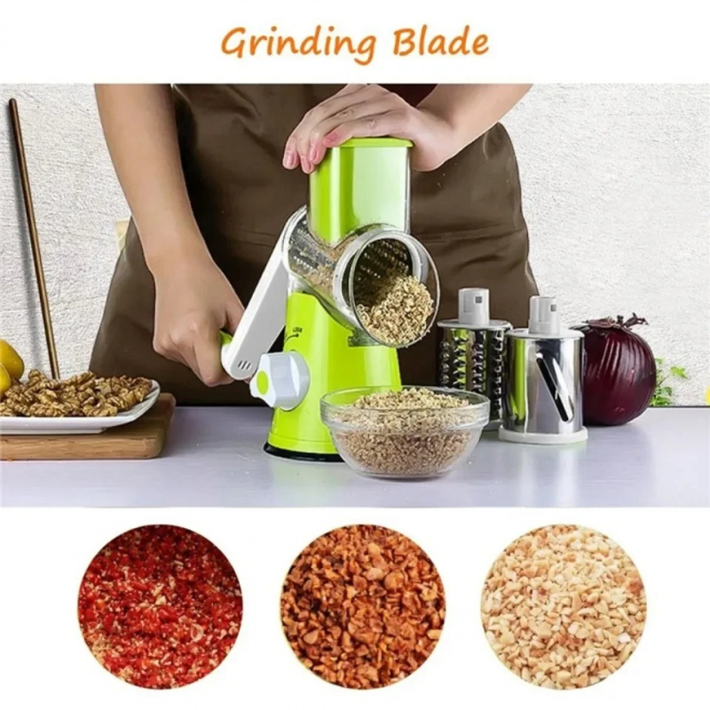Ręczna obrotowa tarka do sera, – Household Kitchen Gadgets Vegetable Cutter Silk Cutter recenzja i cena