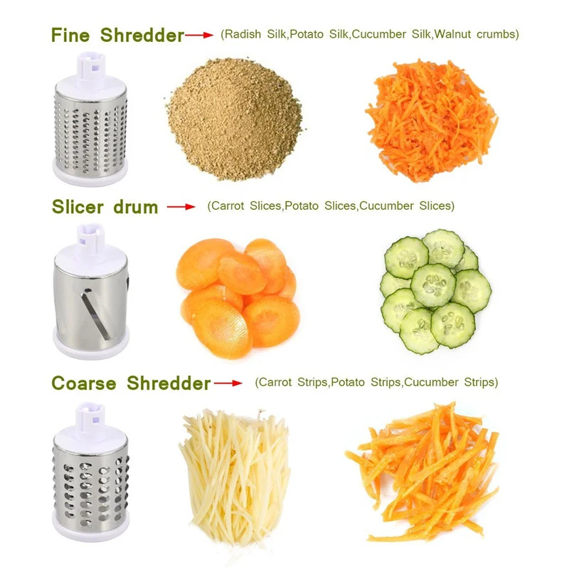 Ręczna obrotowa tarka do sera, – Household Kitchen Gadgets Vegetable Cutter Silk Cutter recenzja i cena