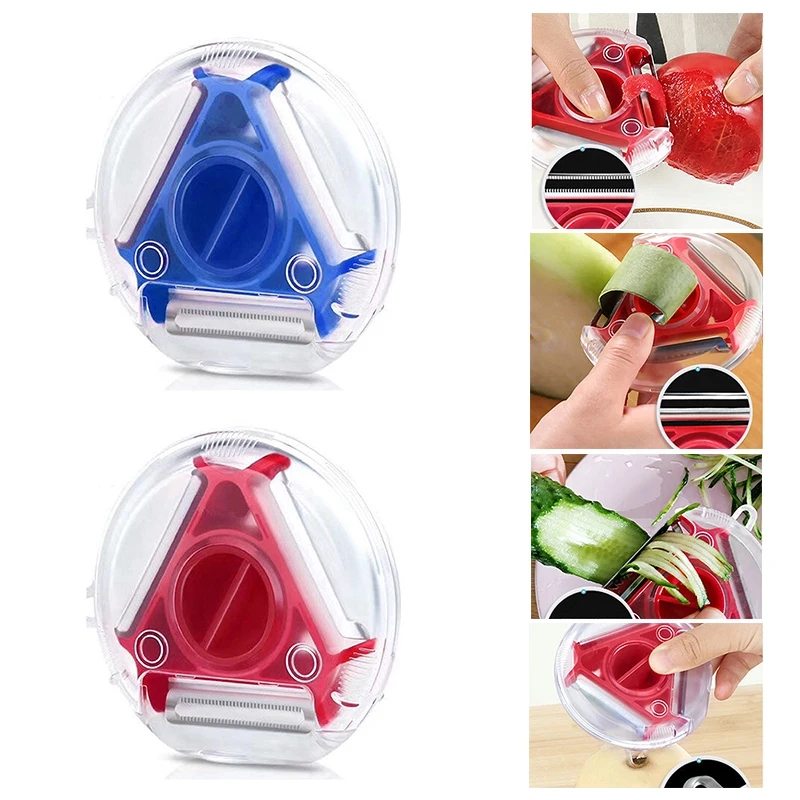 1/3 SZT. Zestaw Magic Trio 3w1 – Household Kitchen Gadgets Vegetable Cutter Silk Cutter recenzja i cena