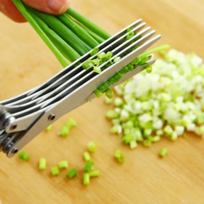 5 ostrza nożyczki kuchenne nóż – Herb Scissors 5 Blade recenzja i cena